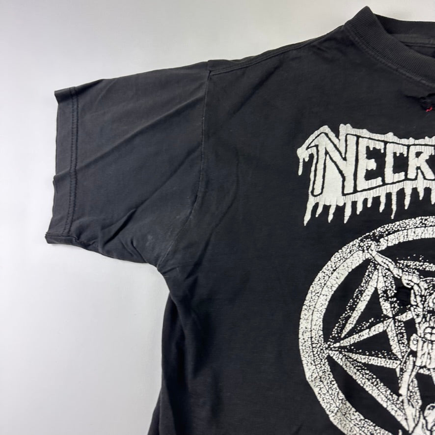 Vintage 2000s Necrophobic Shirt Medium Unholy Prophecies