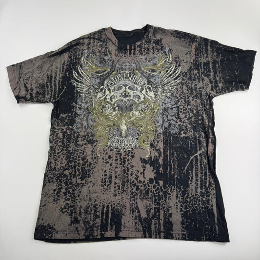 Vintage 2000s Stone Sour Shirt XL All Over Print