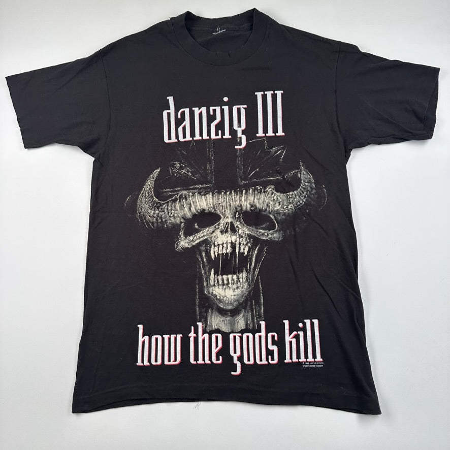 Vintage 1992 Danzig Shirt Medium How The Gods Kill