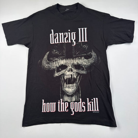 Vintage 1992 Danzig Shirt Medium How The Gods Kill