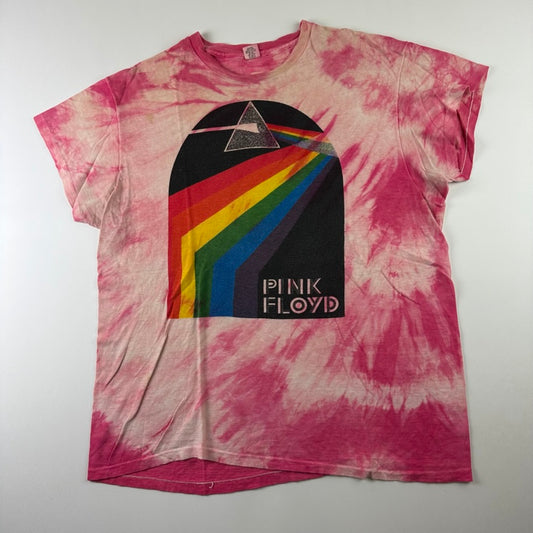 Vintage 70s Pink Floyd Shirt XL Dark Side Of The Moon