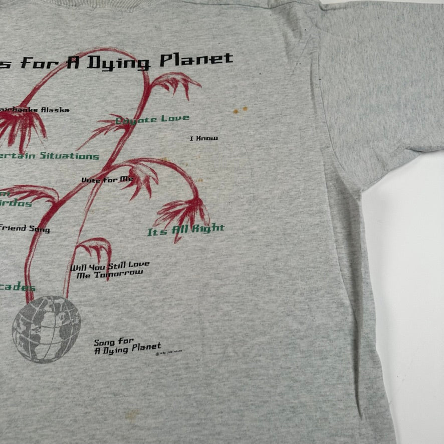 Vintage 1992 Joe Walsh Shirt XL Songs For A Dying Planet