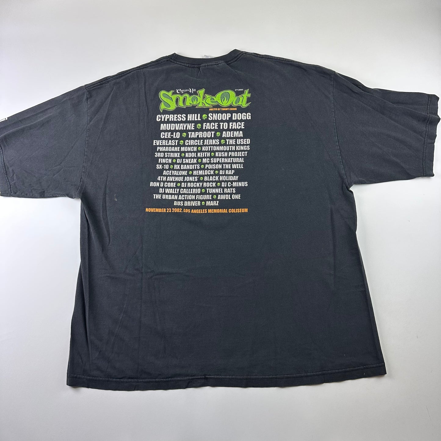 Vintage 2002 Cypress Hill Smoke Out Shirt XXXL