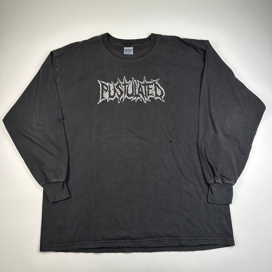 Vintage 2000s Pustulated Long Sleeve Shirt XL Grinding Vomit Reflux