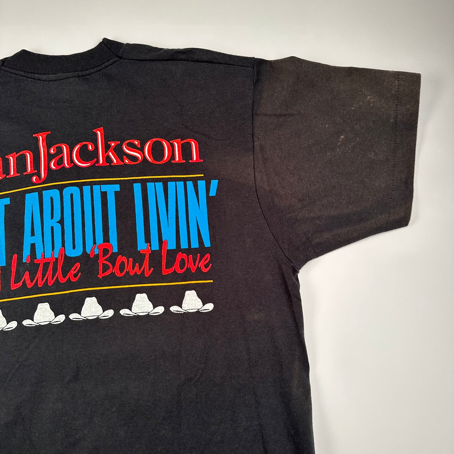 Vintage 1993 Alan Jackson Shirt Large A Lot About Livin