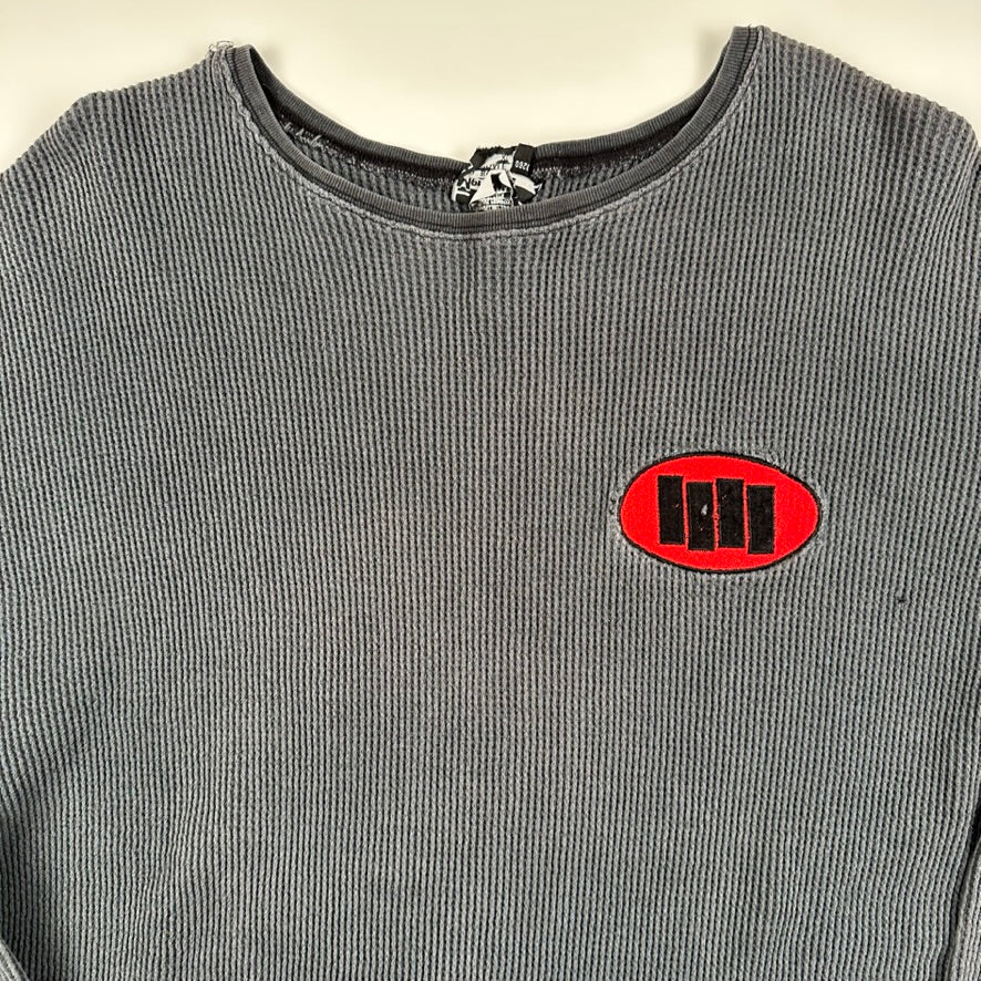 Vintage 90s Black Flag Thermal Shirt XL SST Tag