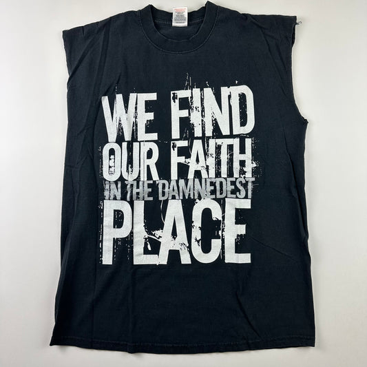 Vintage 2000s Blacklisted Sleeveless Shirt Medium Finding Faith