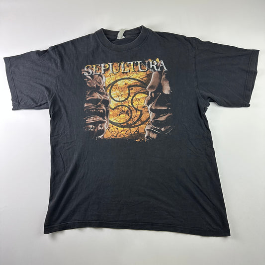 Vintage 1998 Sepultura Shirt XL Against