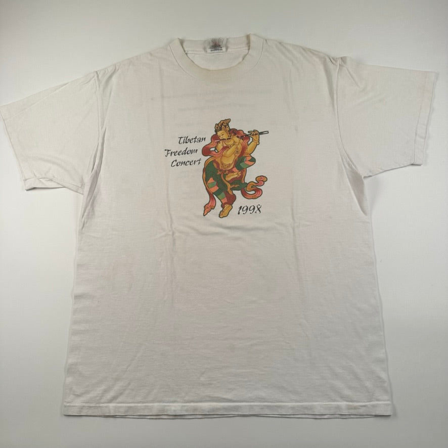 Vintage 1998 Tibetan Freedom Concert Shirt XL