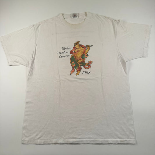 Vintage 1998 Tibetan Freedom Concert Shirt XL