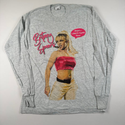 Vintage 2000 Britney Spears Long Sleeve Shirt Medium