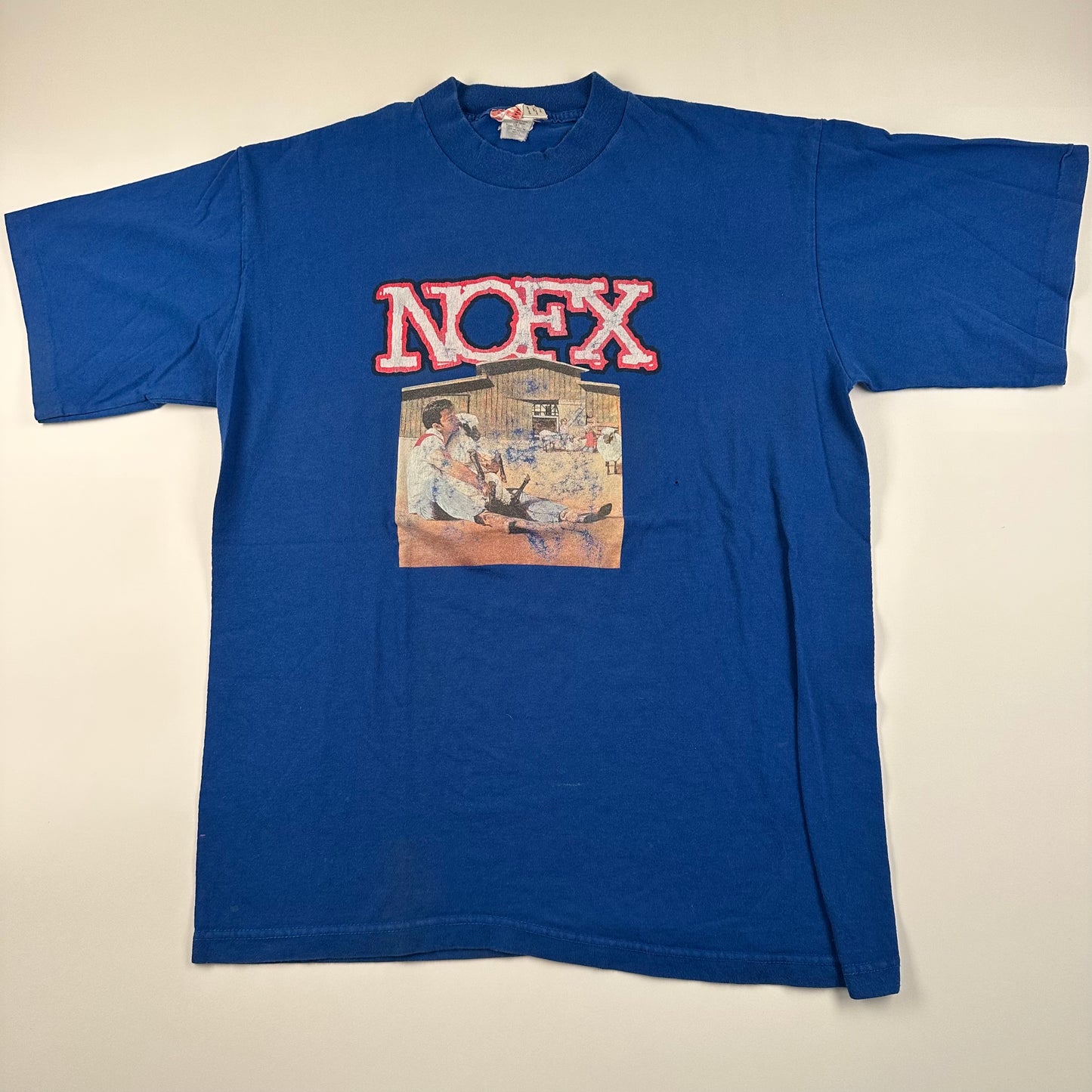 Vintage 1996 NOFX Shirt Large Heavy Petting Zoo