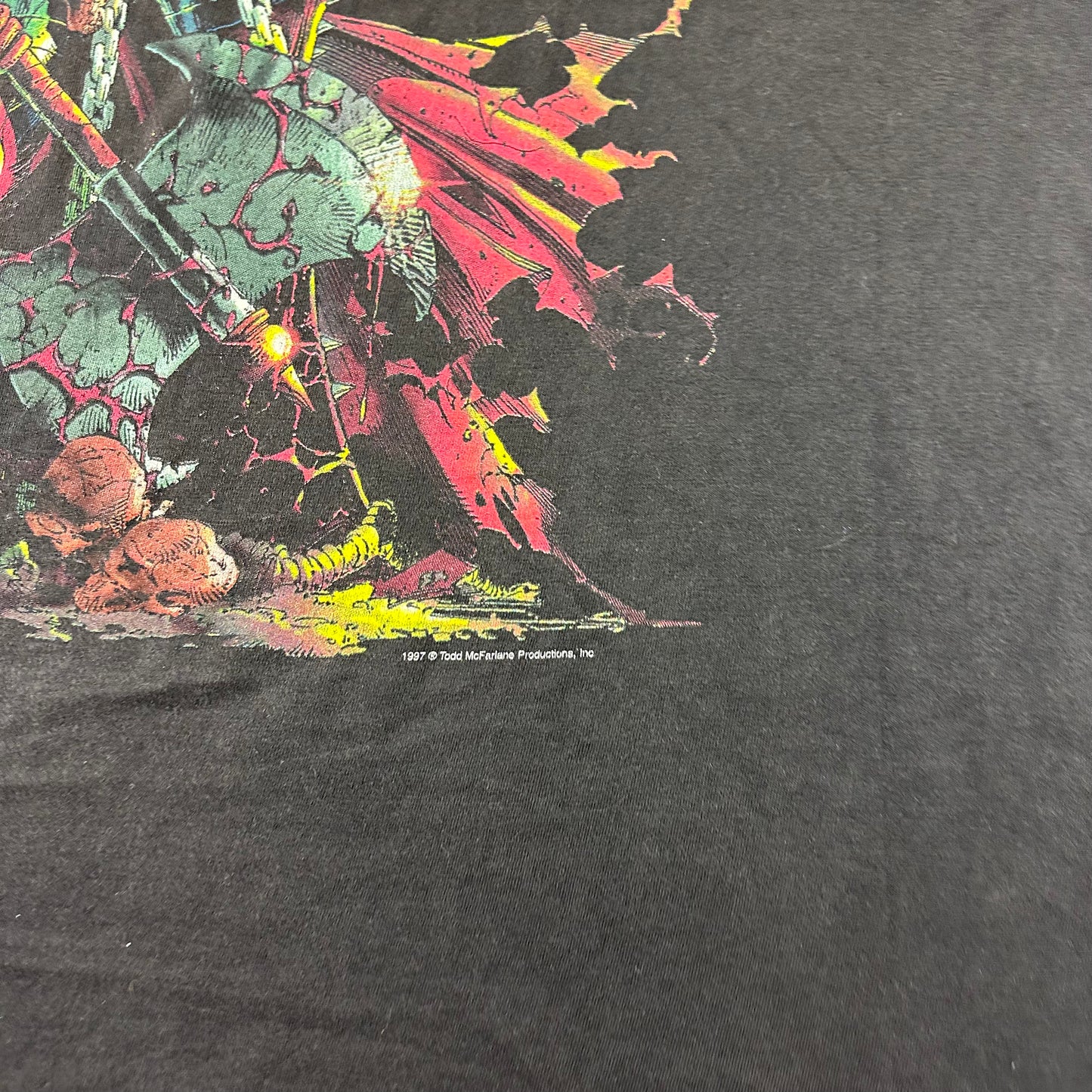 Vintage 1997 Spawn Shirt XL Medieval