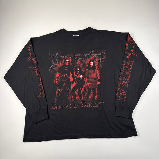 Vintage 2000 Immortal Long Sleeve Shirt XL Hordes Of Evil March