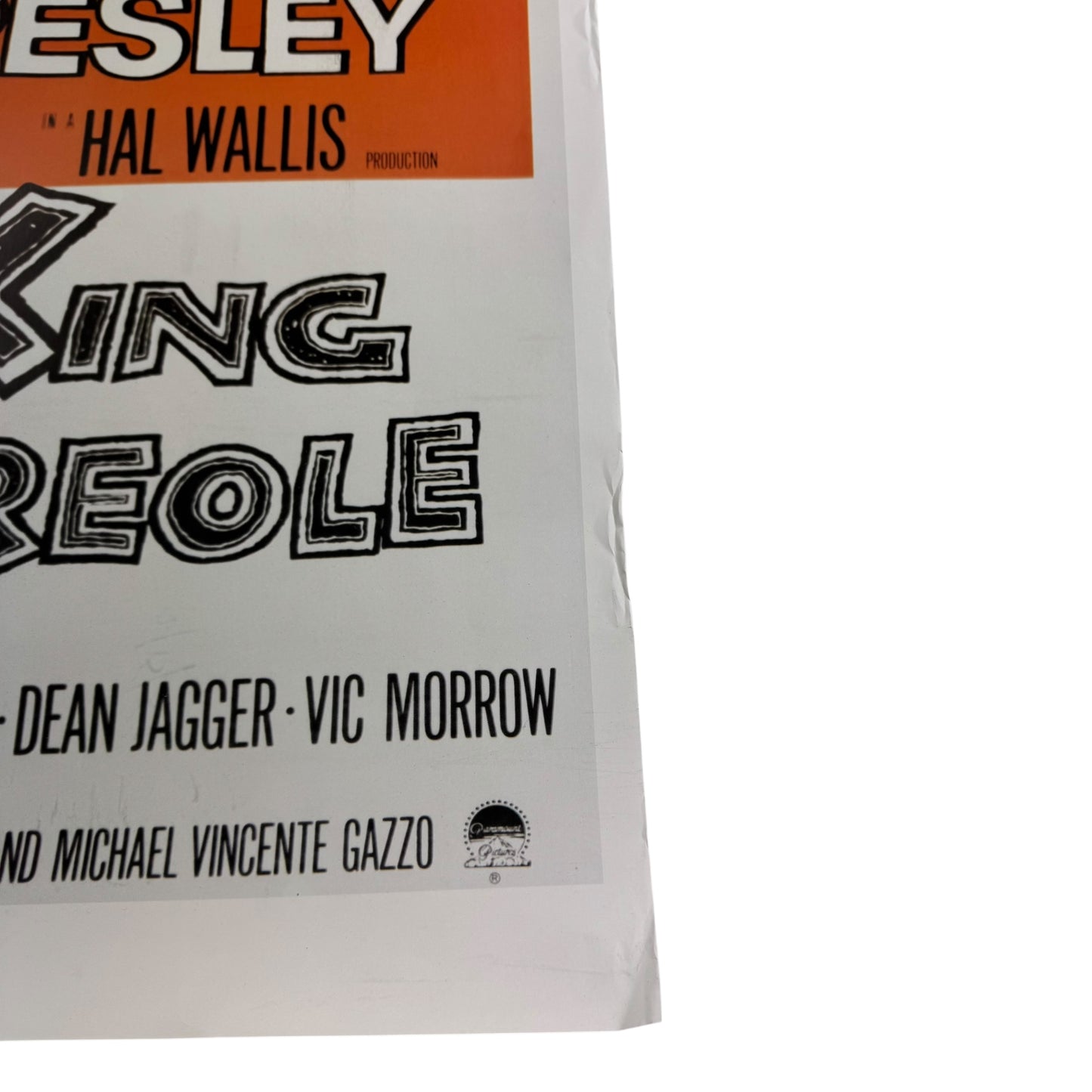 Vintage Elvis Presley King Creole Poster
