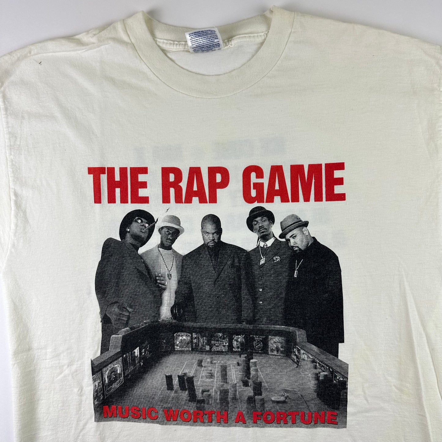 Vintage 2000s The Rap Game Shirt XL Music Worth A Fortune