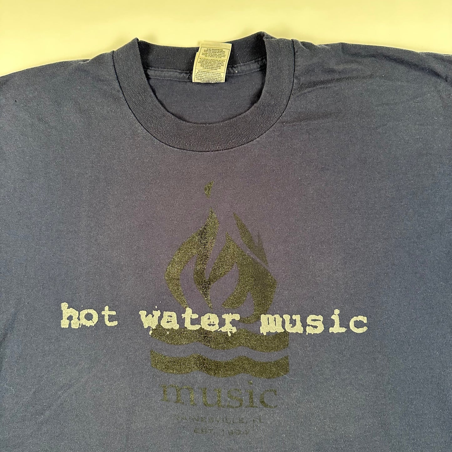 Vintage 90s Hot Water Music Shirt XL