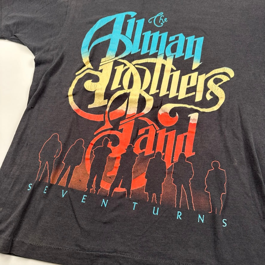 Vintage 1990 The Allman Brothers Band Shirt Medium Seven Turns