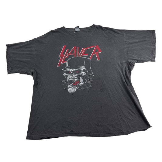 Vintage 90s Slayer Shirt XXL Slaytanic Wehrmacht