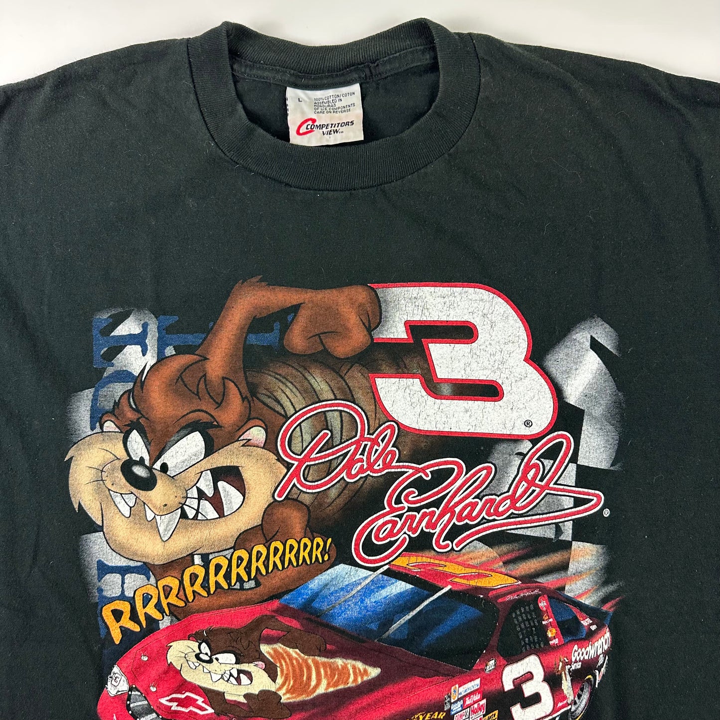 Vintage 2000 Dale Earnhardt Taz Shirt Large Tasmanian Devil