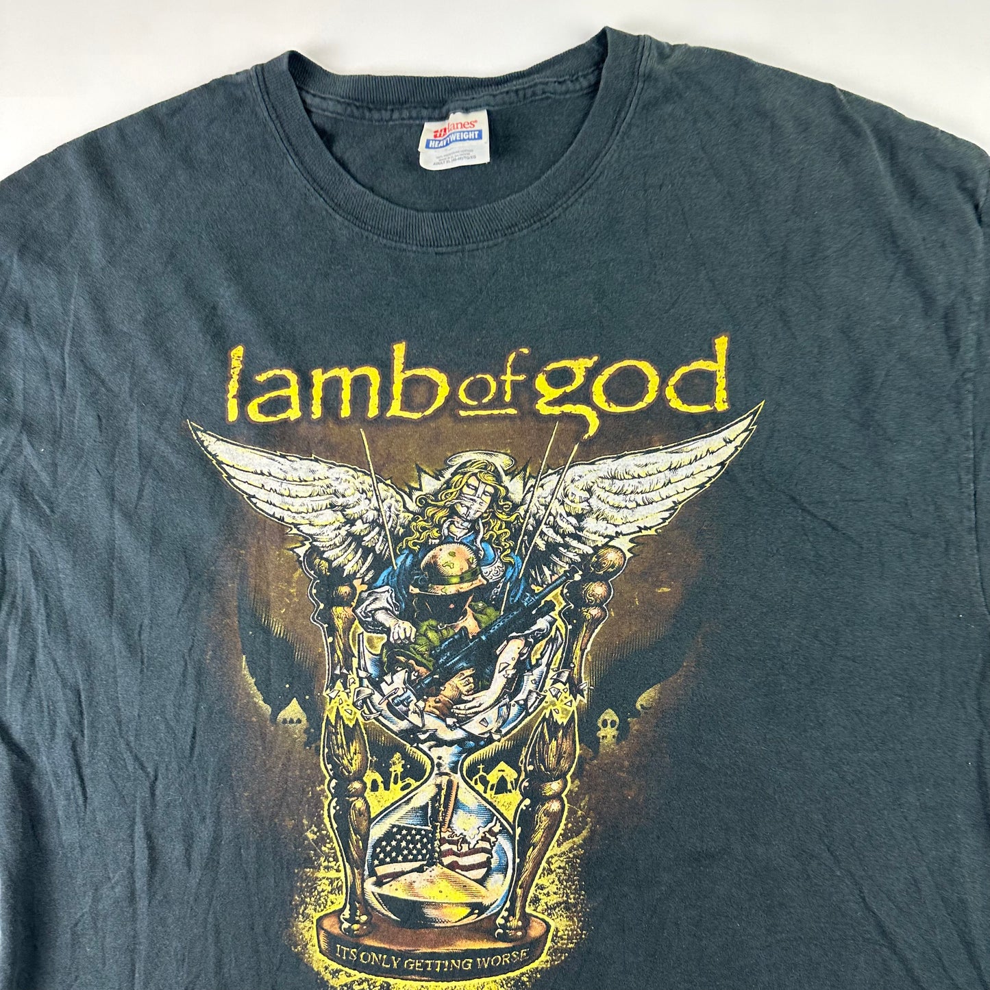 Vintage 2000s Lamb Of God Shirt XL Its Only Getting Worse