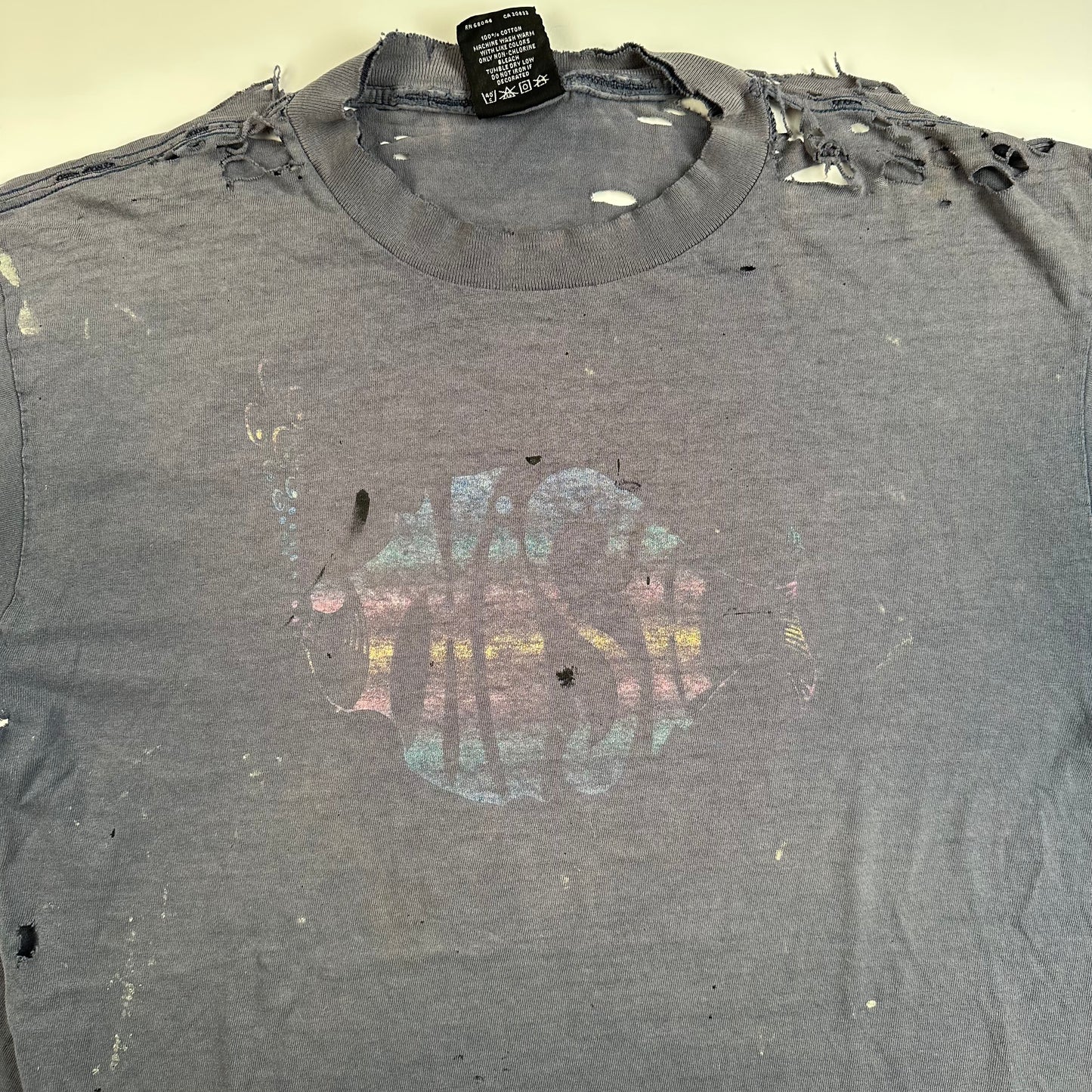 Vintage 1995 Phish Shirt Large Thrashed Summer Tour