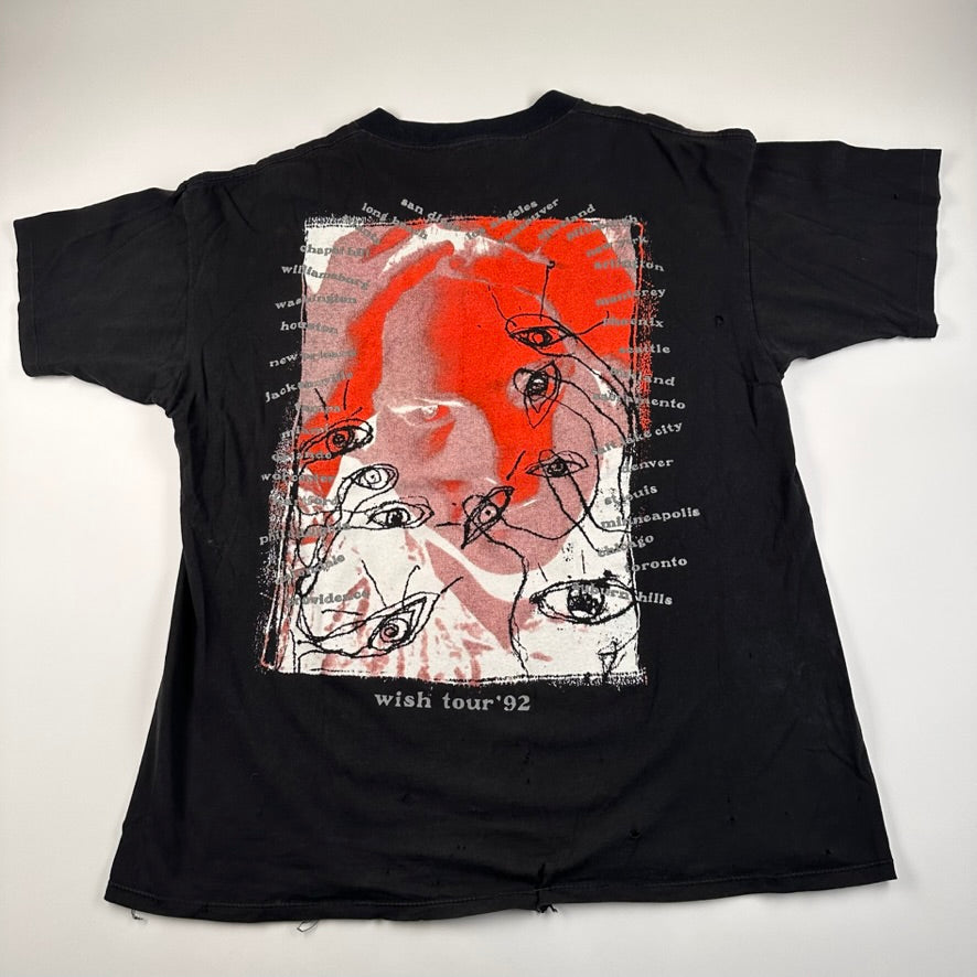 Vintage 1992 The Cure Shirt XL Wish Tour