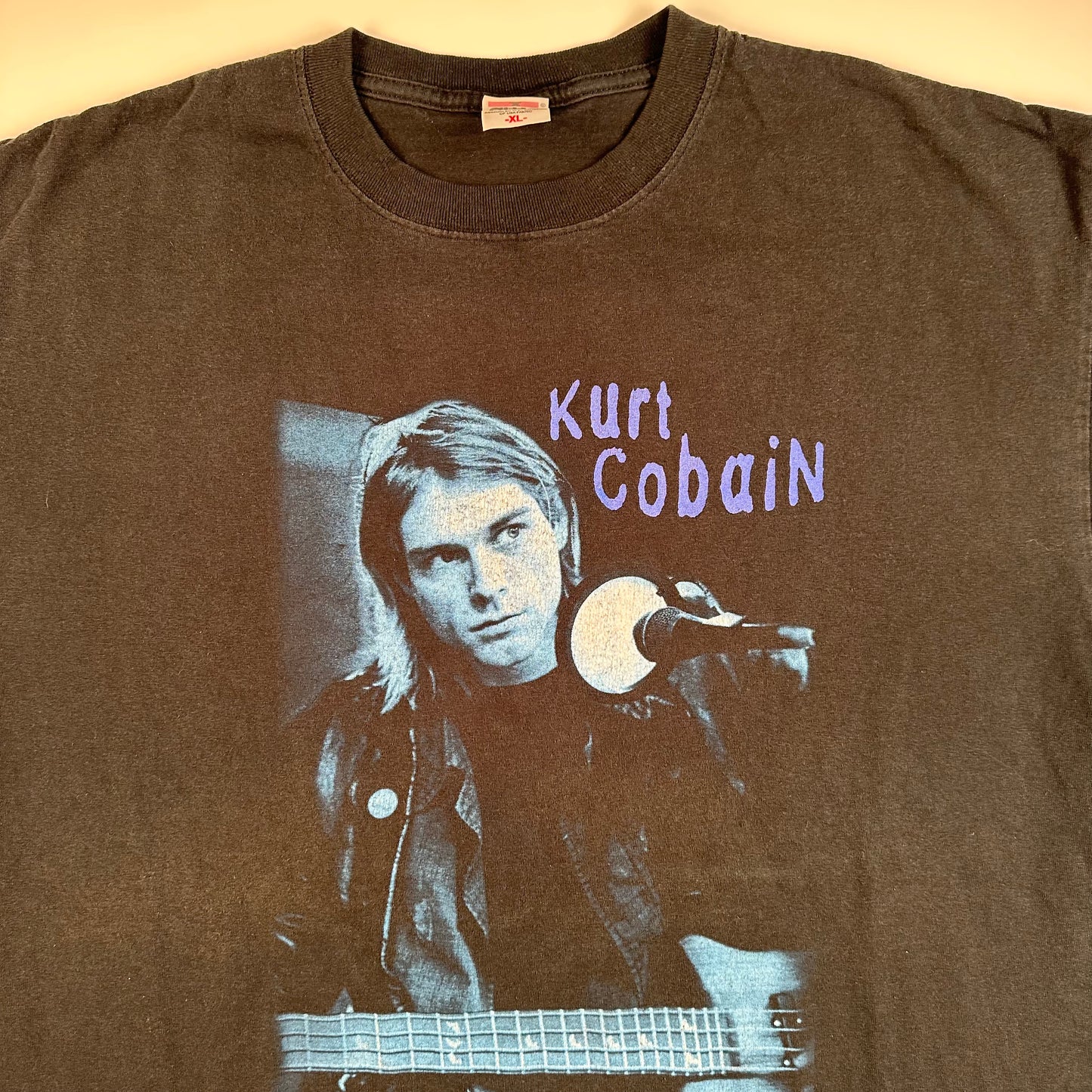 Vintage 2003 Kurt Cobain Shirt XL Notebook