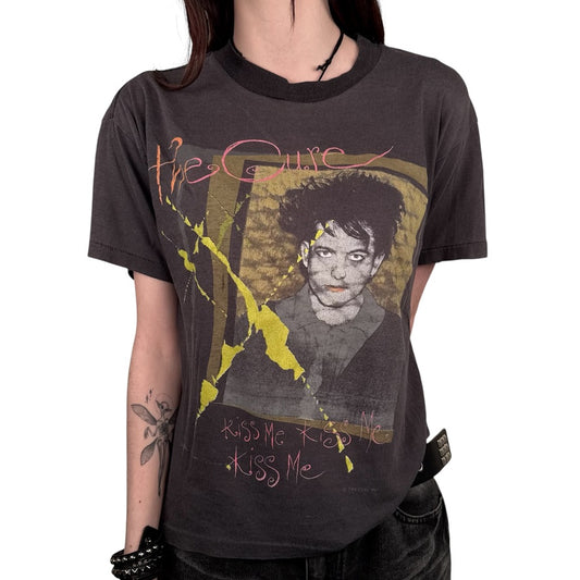 Vintage 1987 The Cure Shirt Medium Kiss Me