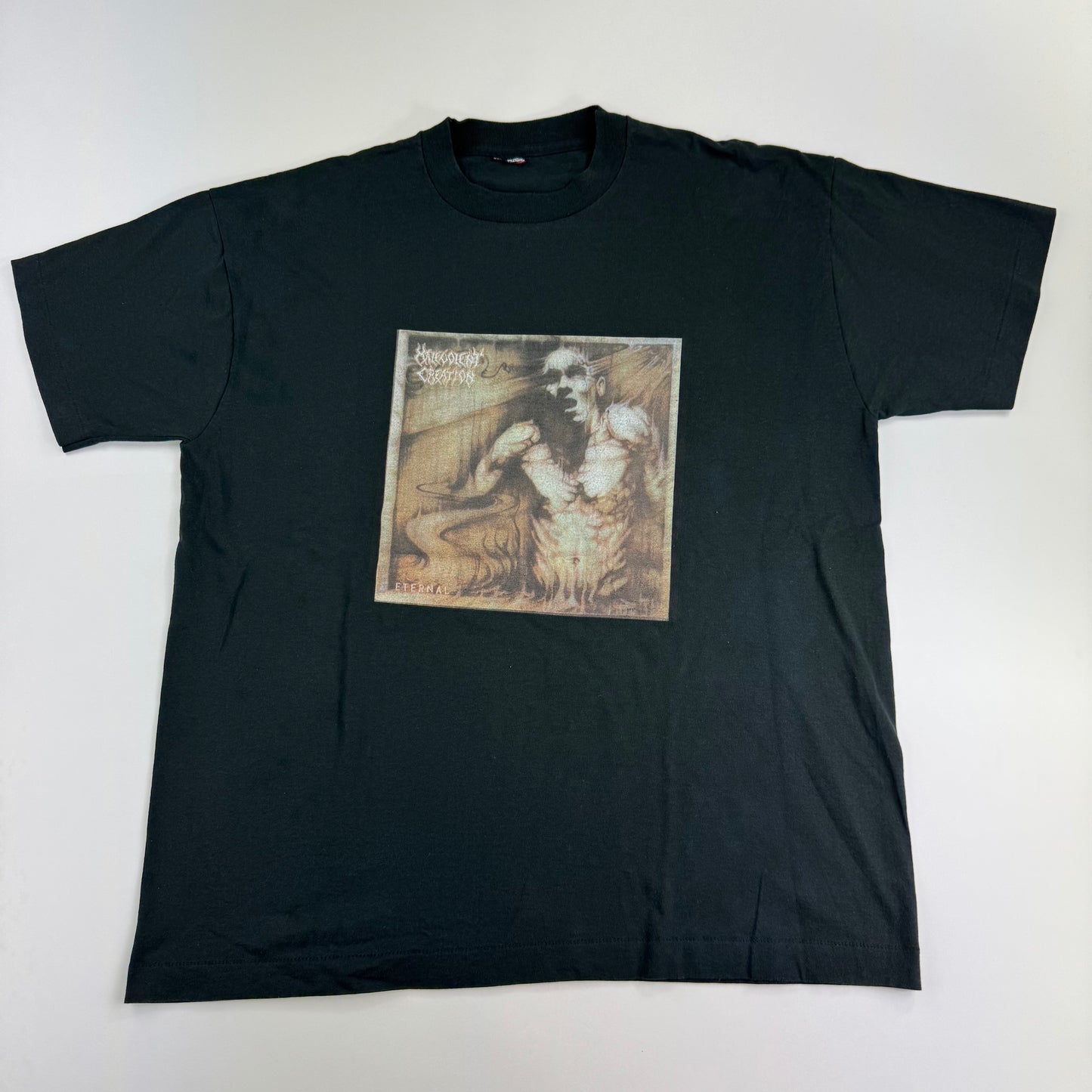 Vintage 1995 Malevolent Creation Shirt XL European Tour External