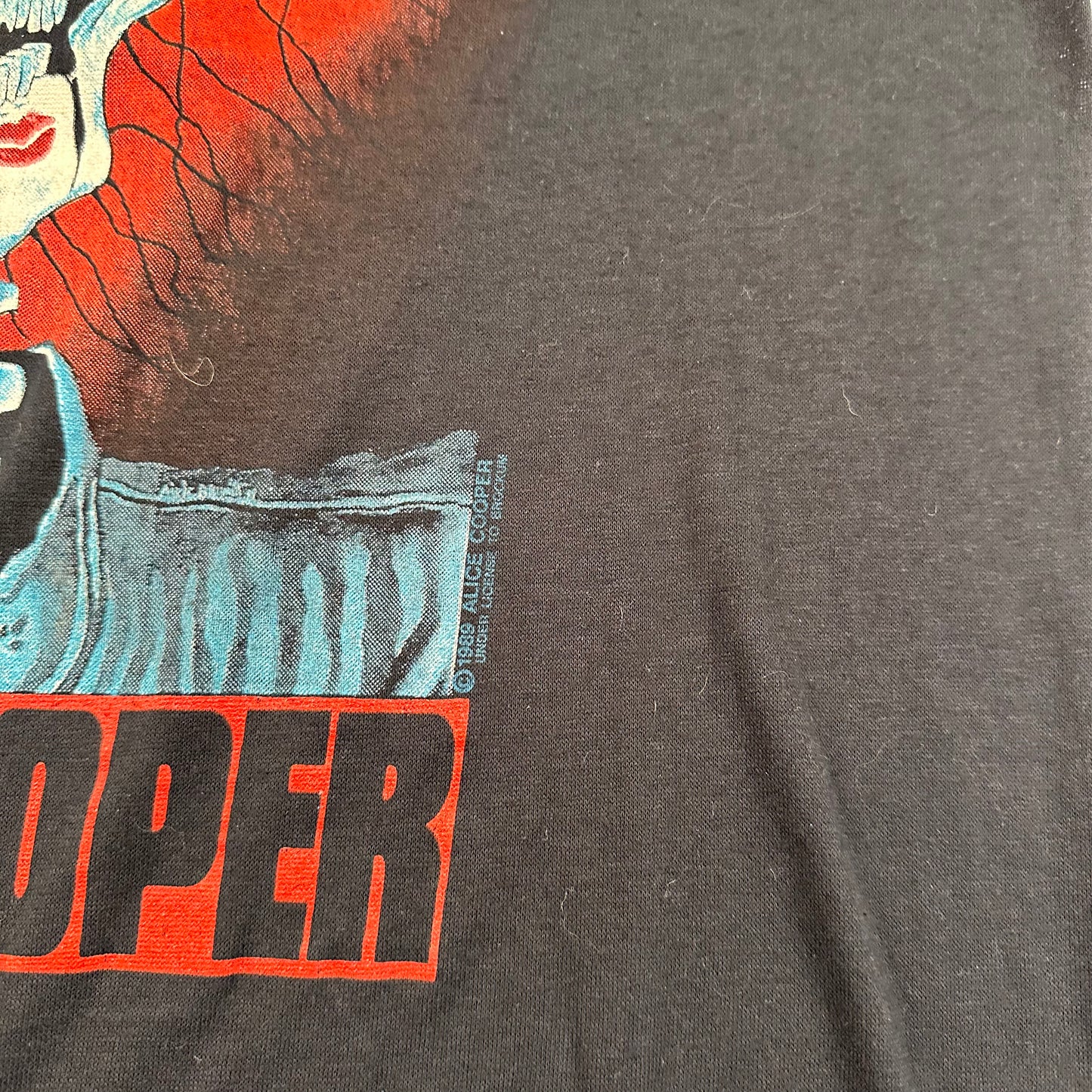 Vintage 1989 Alice Cooper Shirt Medium