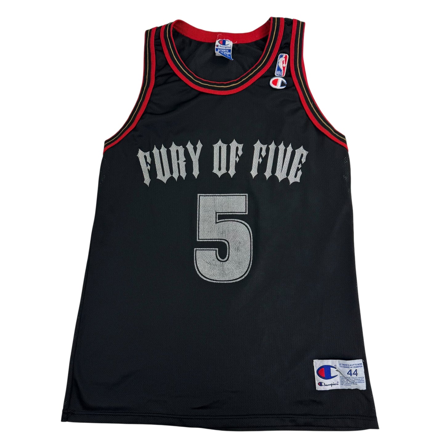 Vintage 90s Fury Of Five Champion Jersey Large