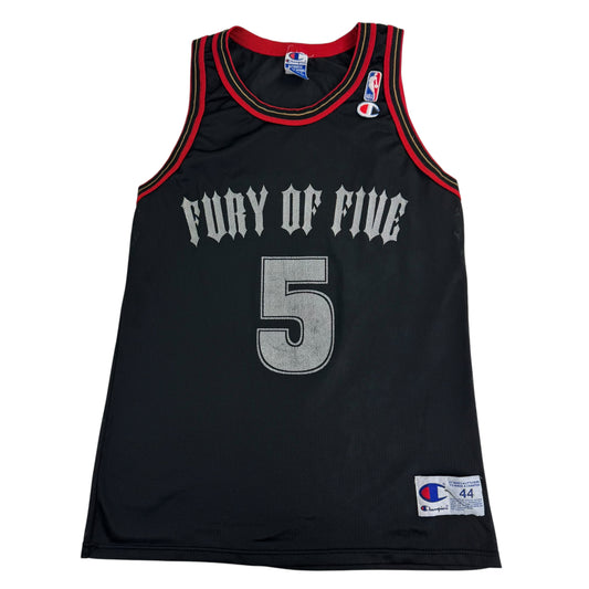 Vintage 90s Fury Of Five Champion Jersey Large
