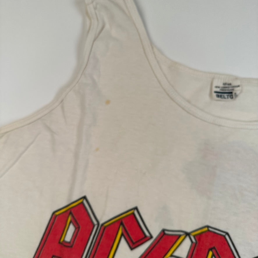 Vintage 1988 AC/DC Tank Top Shirt Large Blow Up Your Video