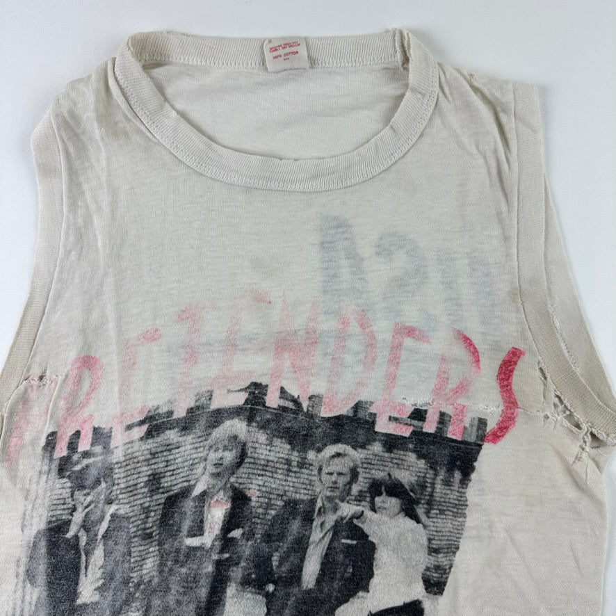 Vintage 1981 Pretenders Sleeveless Shirt Small