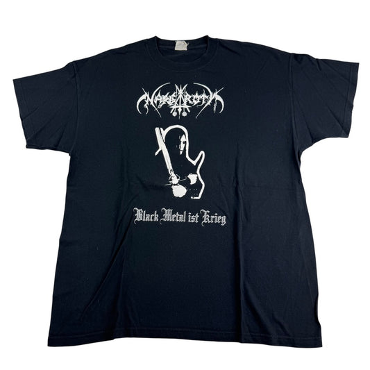 Vintage 2000s Naragoth Shirt XL Black Metal Ist Krieg