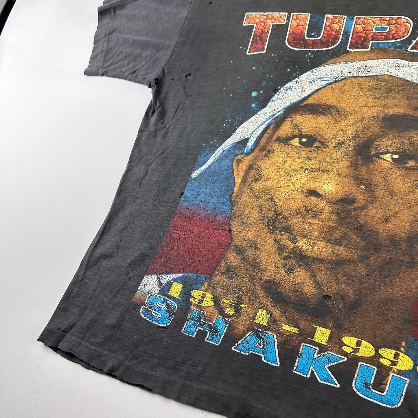 Vintage 90s Tupac Shirt XL Rap Tee