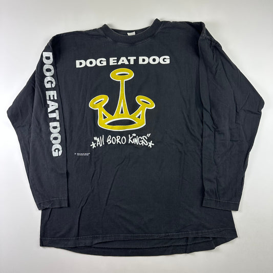 Vintage 1994 Dog Eat Dog Long Sleeve Shirt XL All Boro Kings