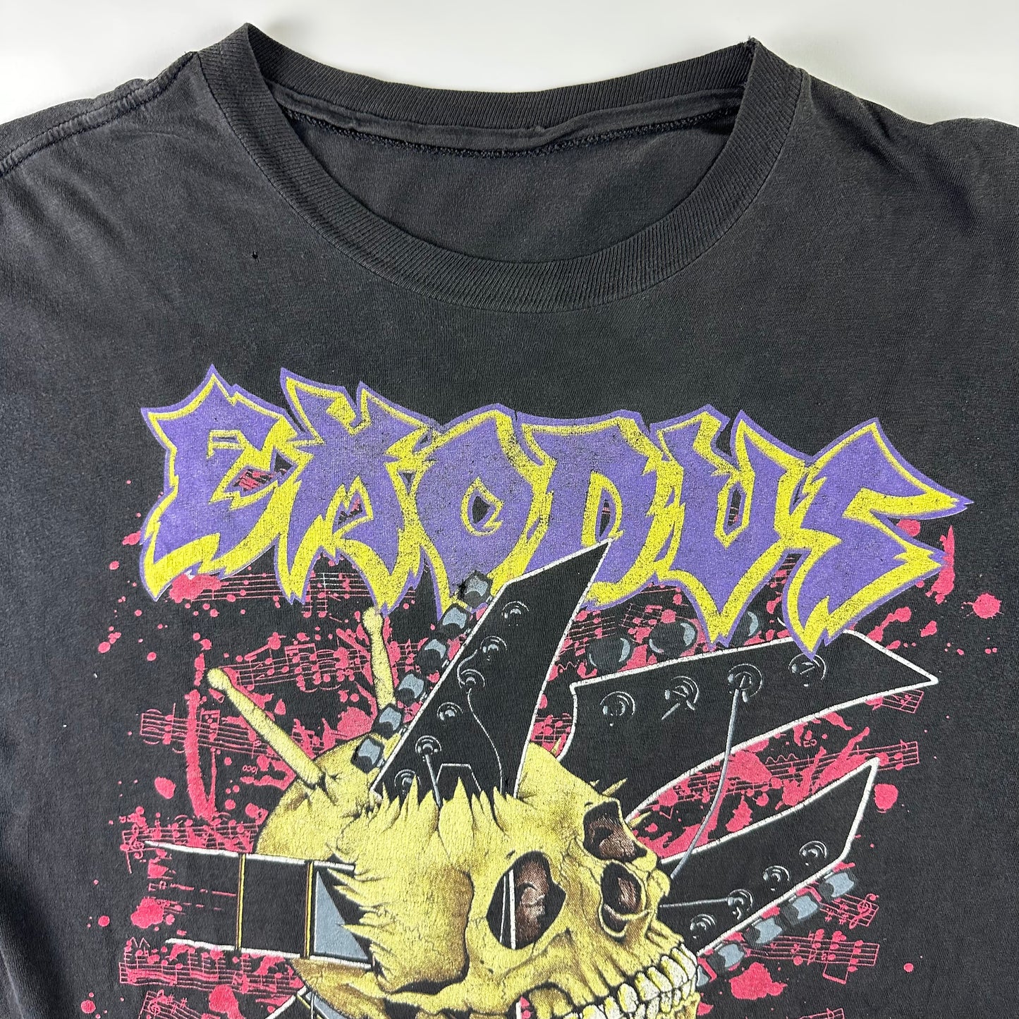 Vintage 1990 Exodus Shirt Large Only Death Decides