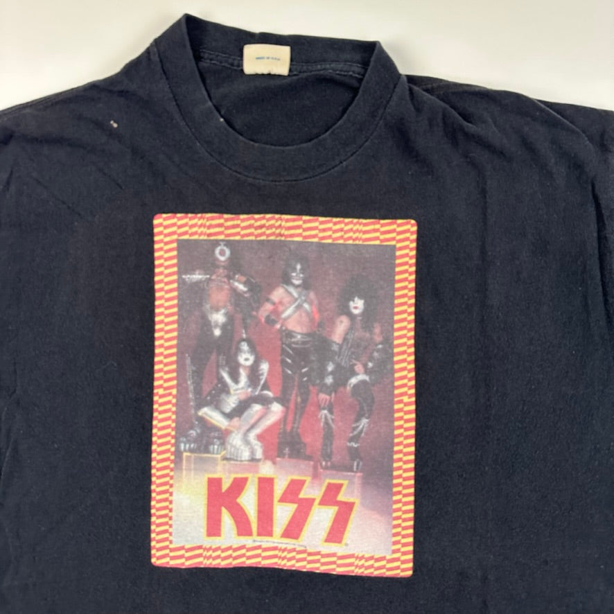 Vintage 70s Kiss Shirt XL Iron On