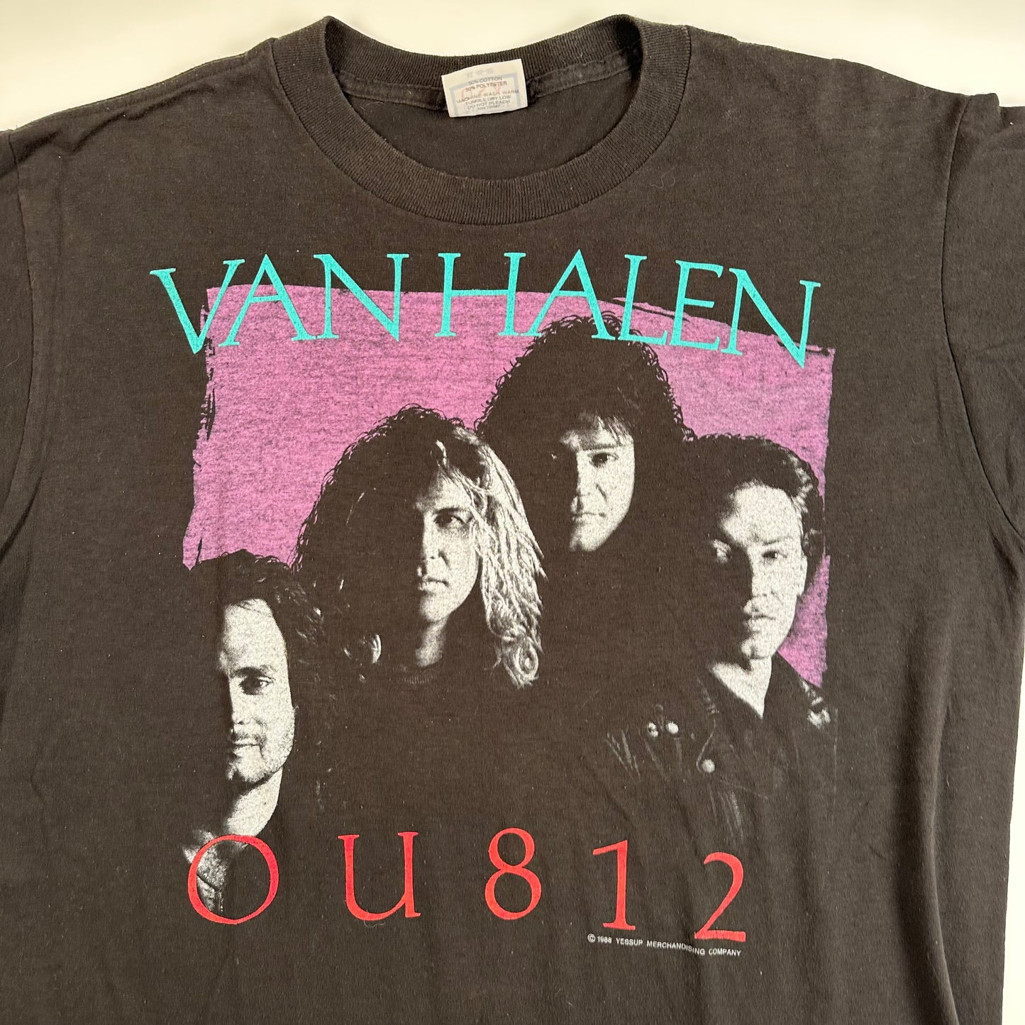 Vintage 1988 Van Halen Shirt XL OU812