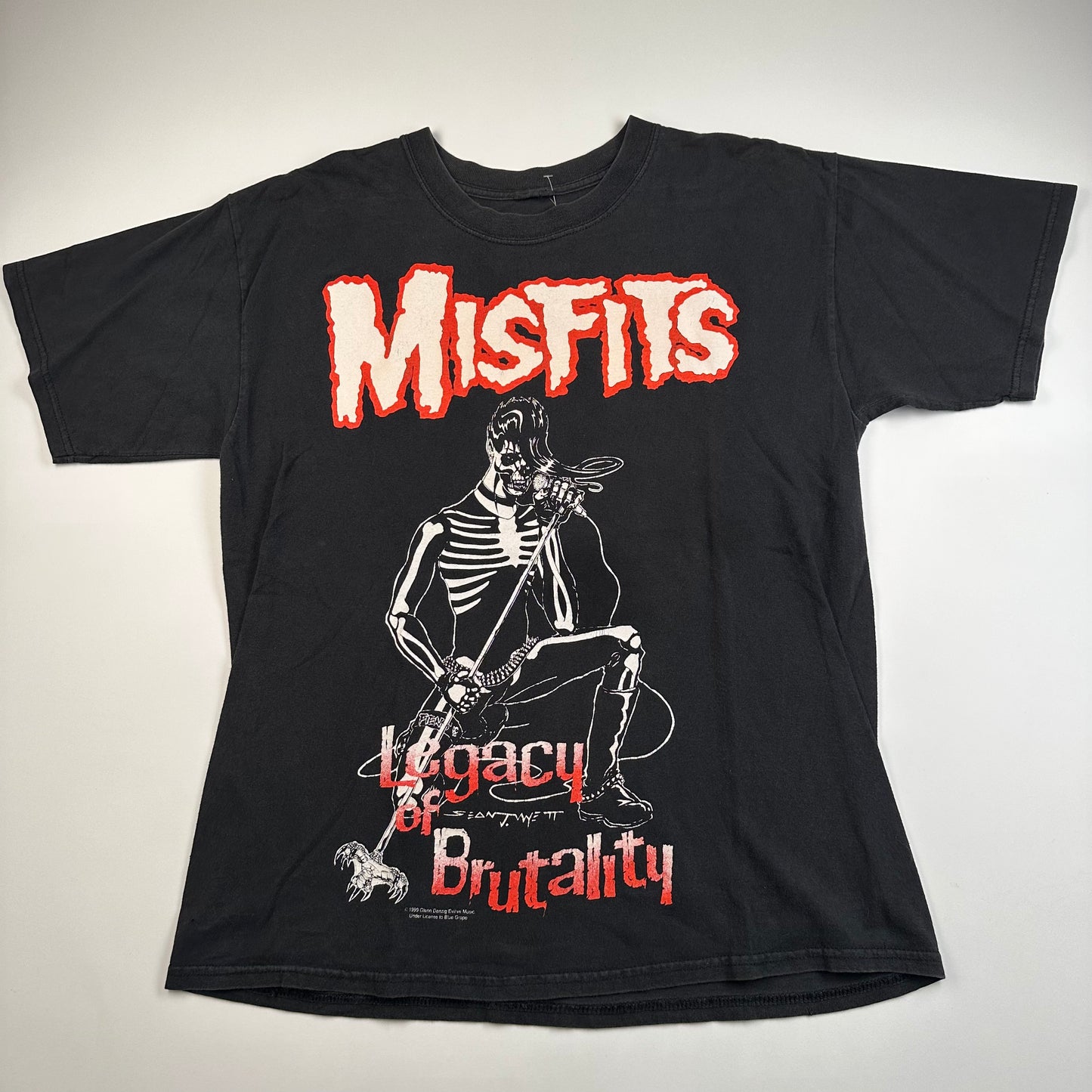 Vintage 1999 Misfits Shirt Large Legacy Of Brutality