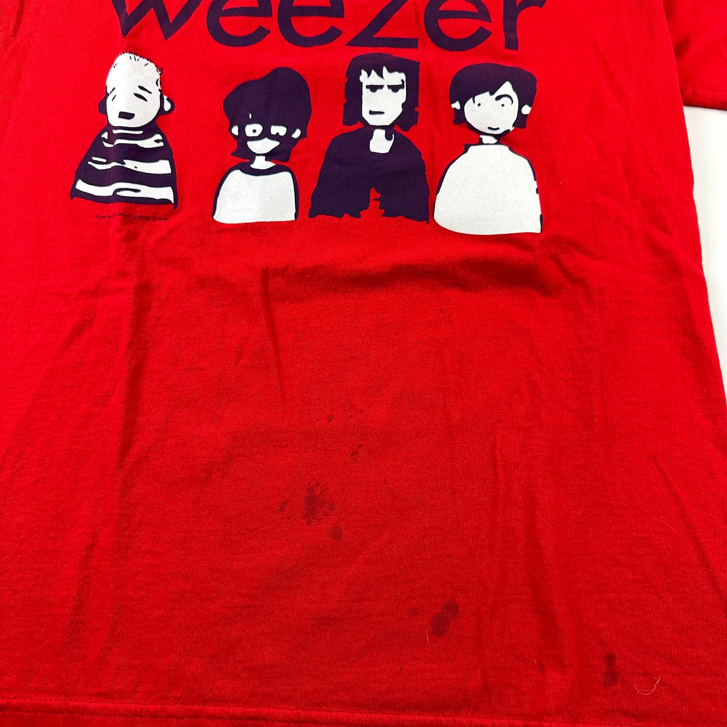 Vintage 2000s Weezer Shirt Medium