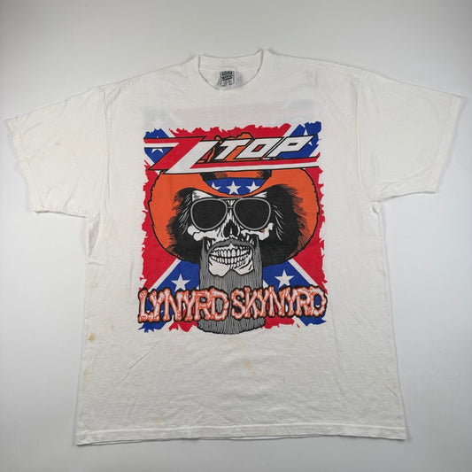 Vintage 90s ZZ Top Shirt XL Lynyrd Skynyrd