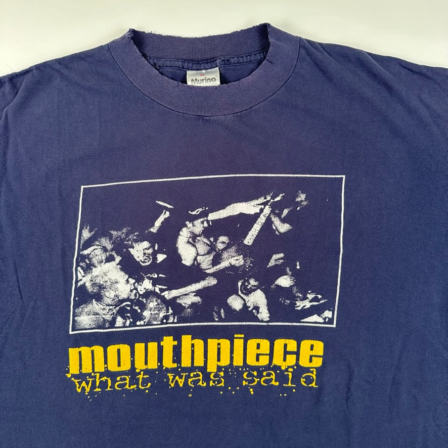 Vintage 90s Mouthpiece Shirt XL What Was Said