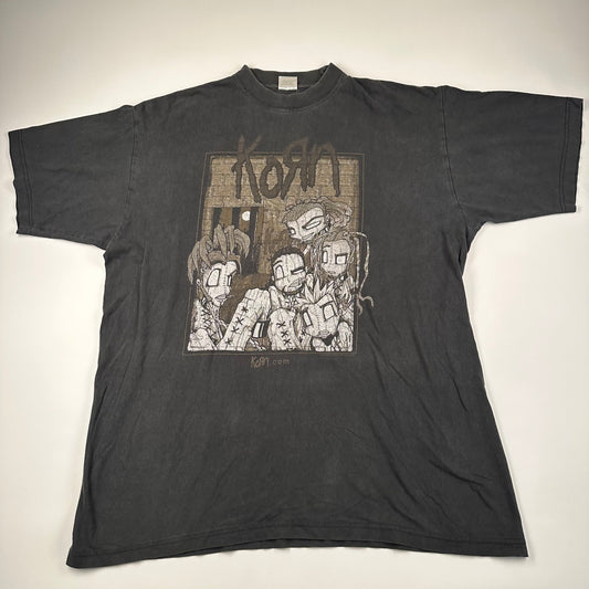 Vintage 2000 Korn Shirt XL European Tour