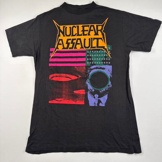 Vintage 1991 Nuclear Assault Shirt Large Out Of Order