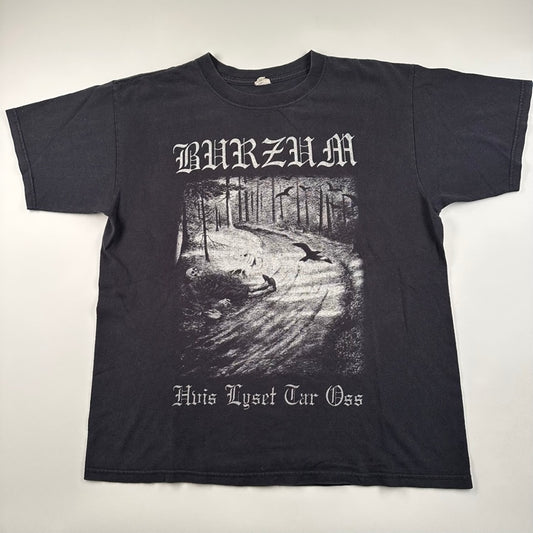 Vintage 2000s Burzum Shirt Large Hvis Lyset Tar Oss