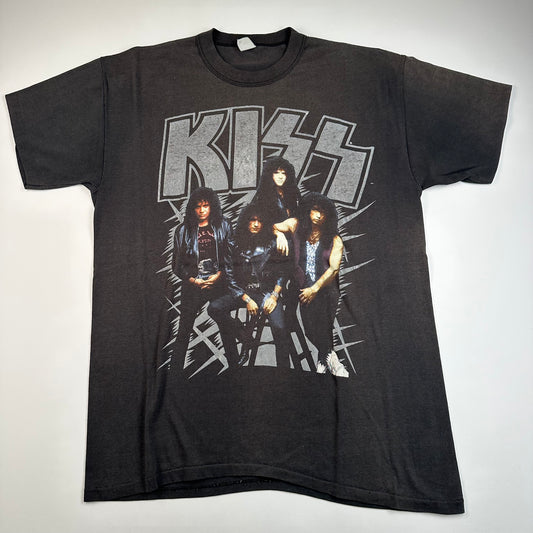 Vintage 1990 Kiss Shirt XL Hot In The Shade