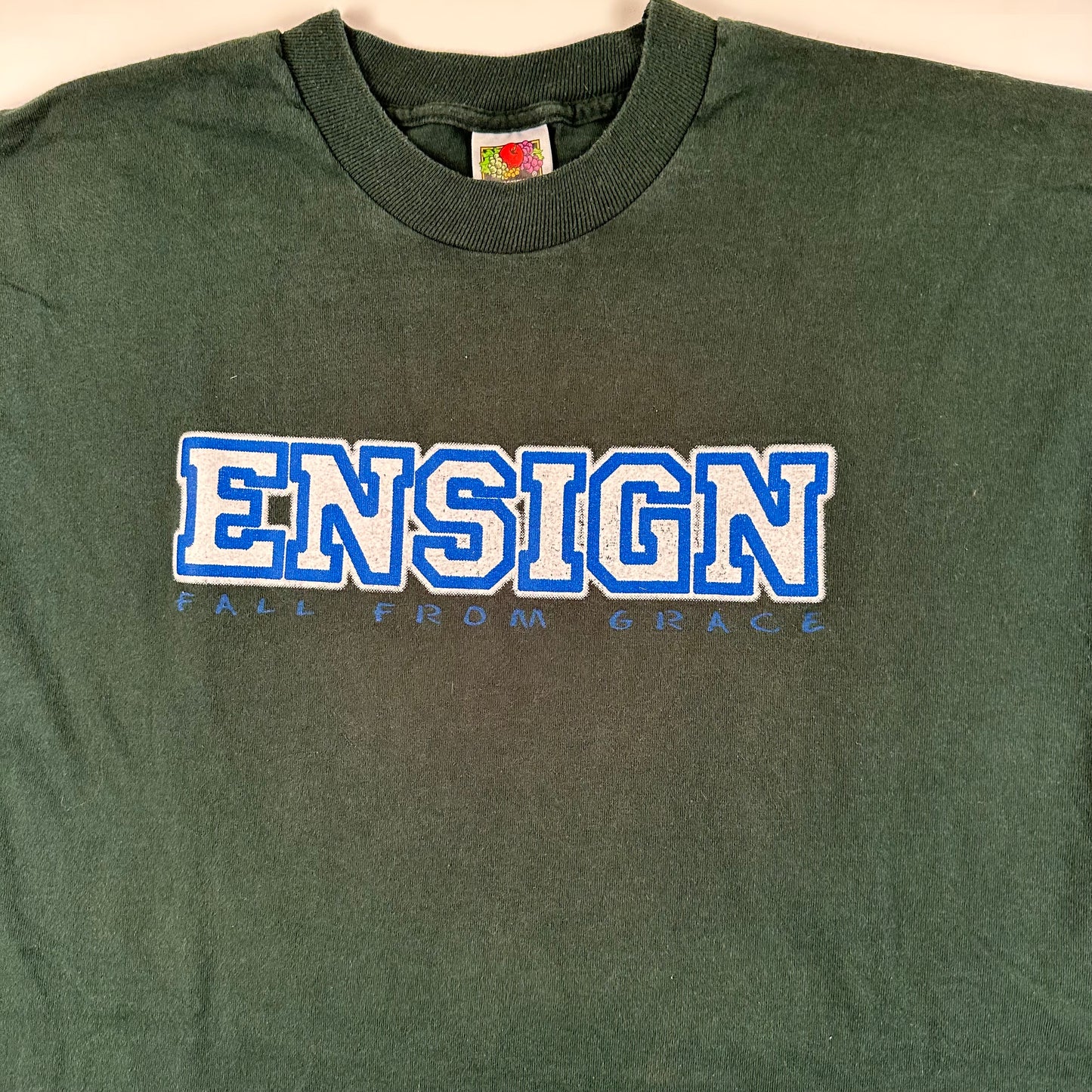 Vintage 90s Ensign Shirt XL Fall From Grace